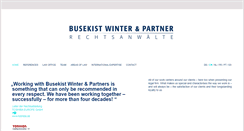 Desktop Screenshot of busekist.de